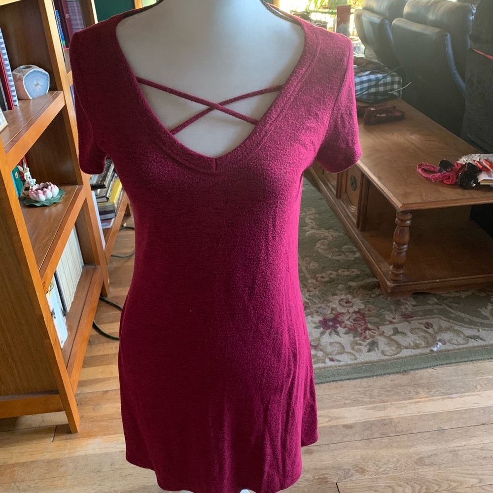 Soft above-knee dress